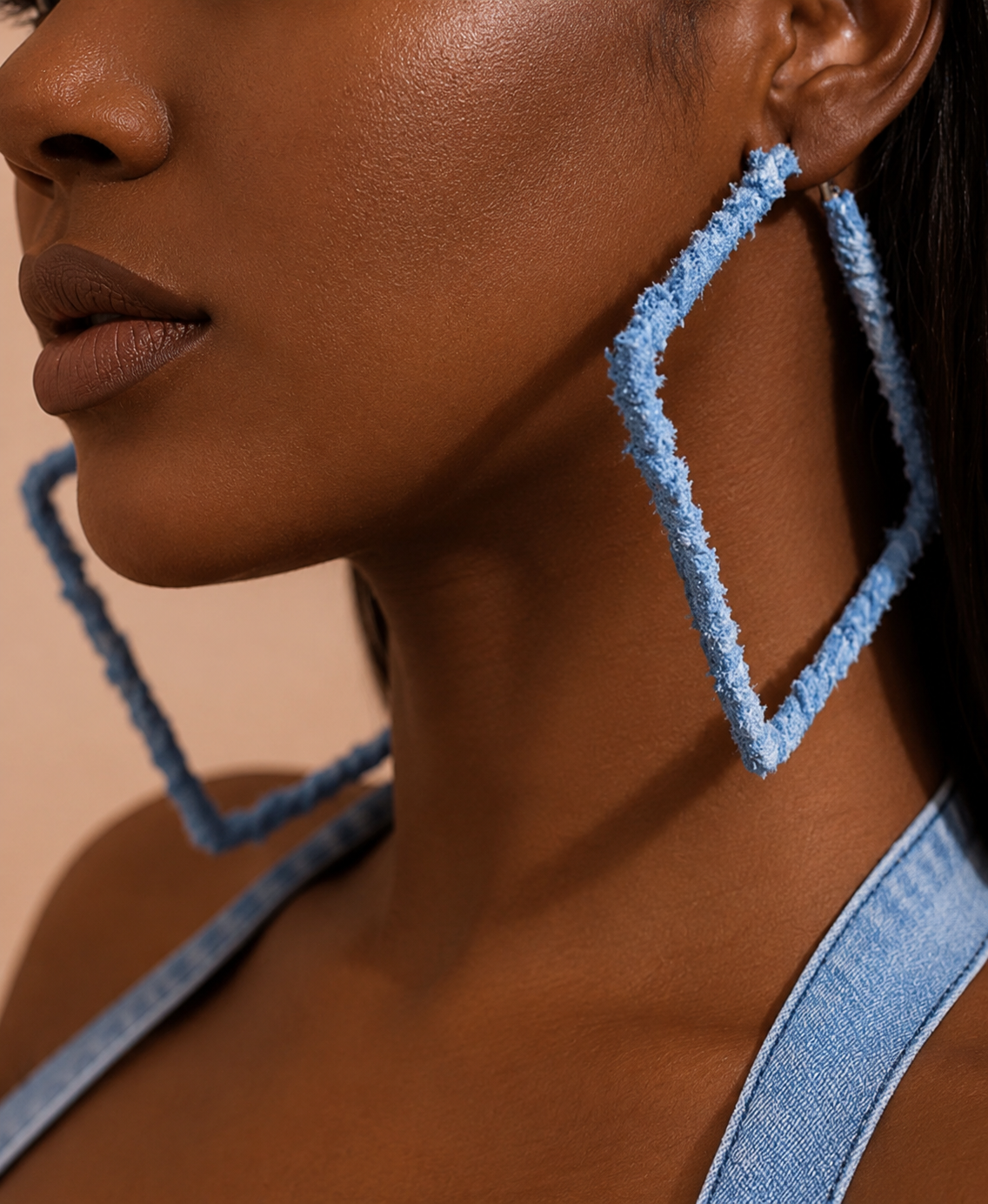 Denim Hoops