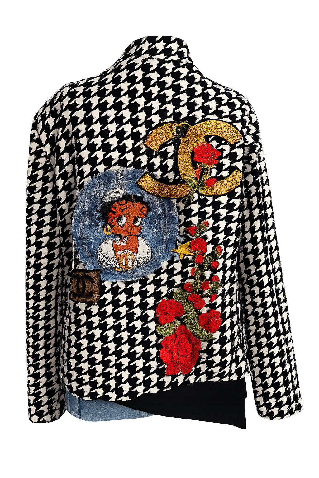 Houndstooth Custom Lady Blazer*