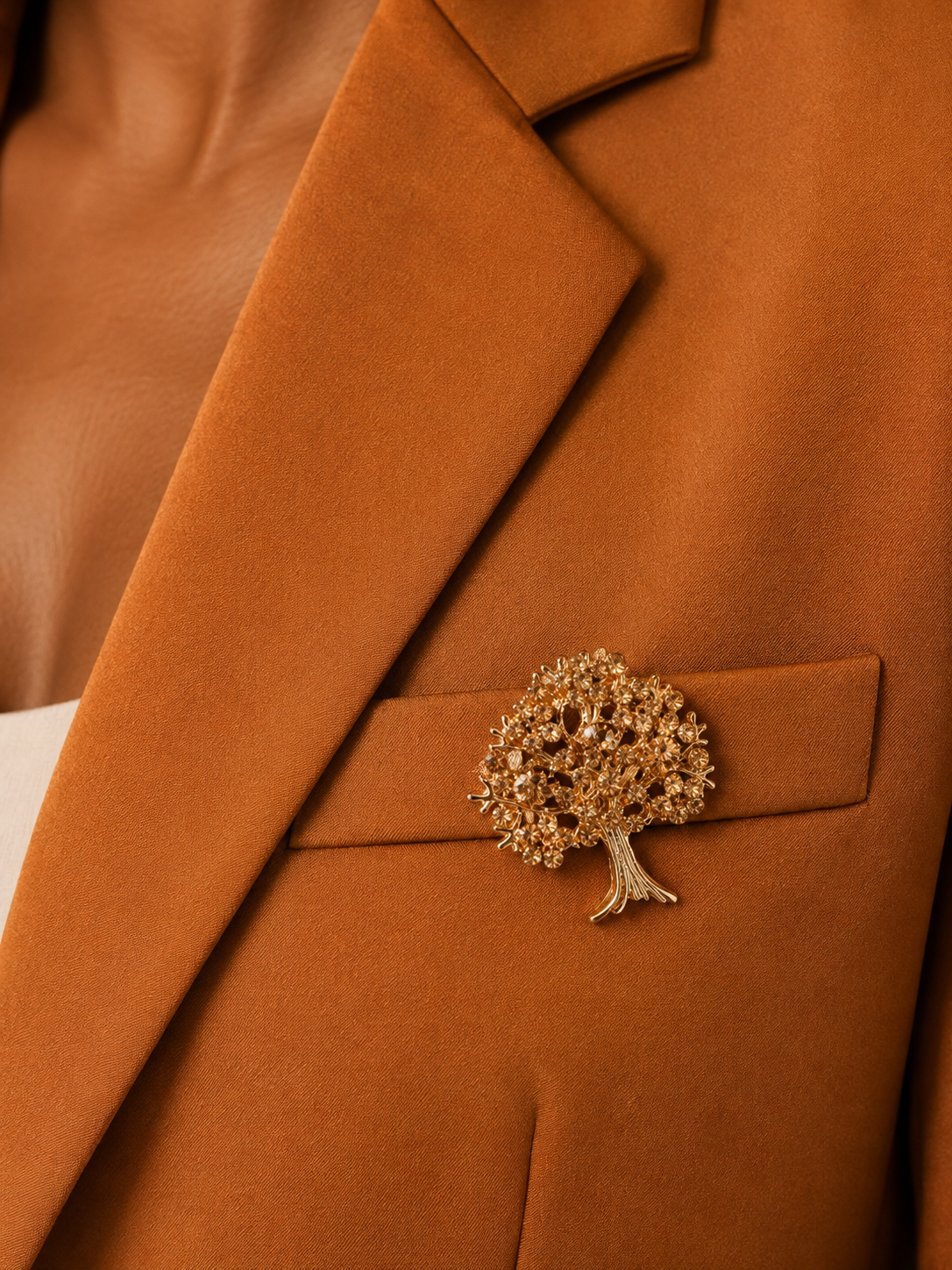 Tree Brooch