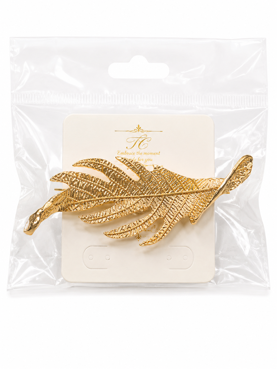 Leaf brooch