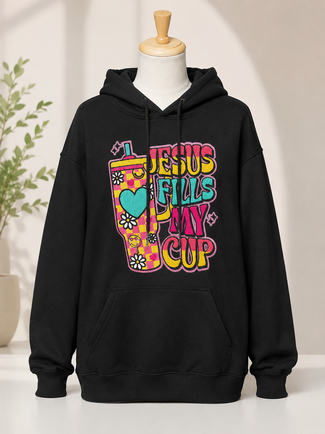Jesus fills my cup hoodie