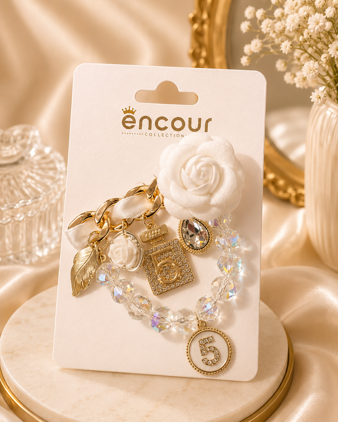 Gold brooch