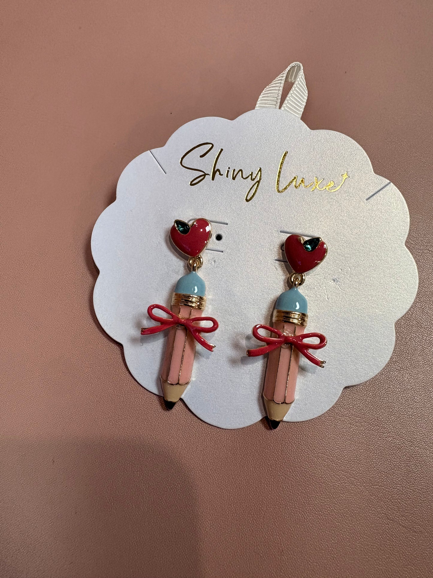 TEACHER EARRINGS!