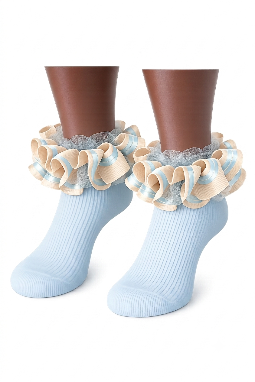 Ruffle Anklets