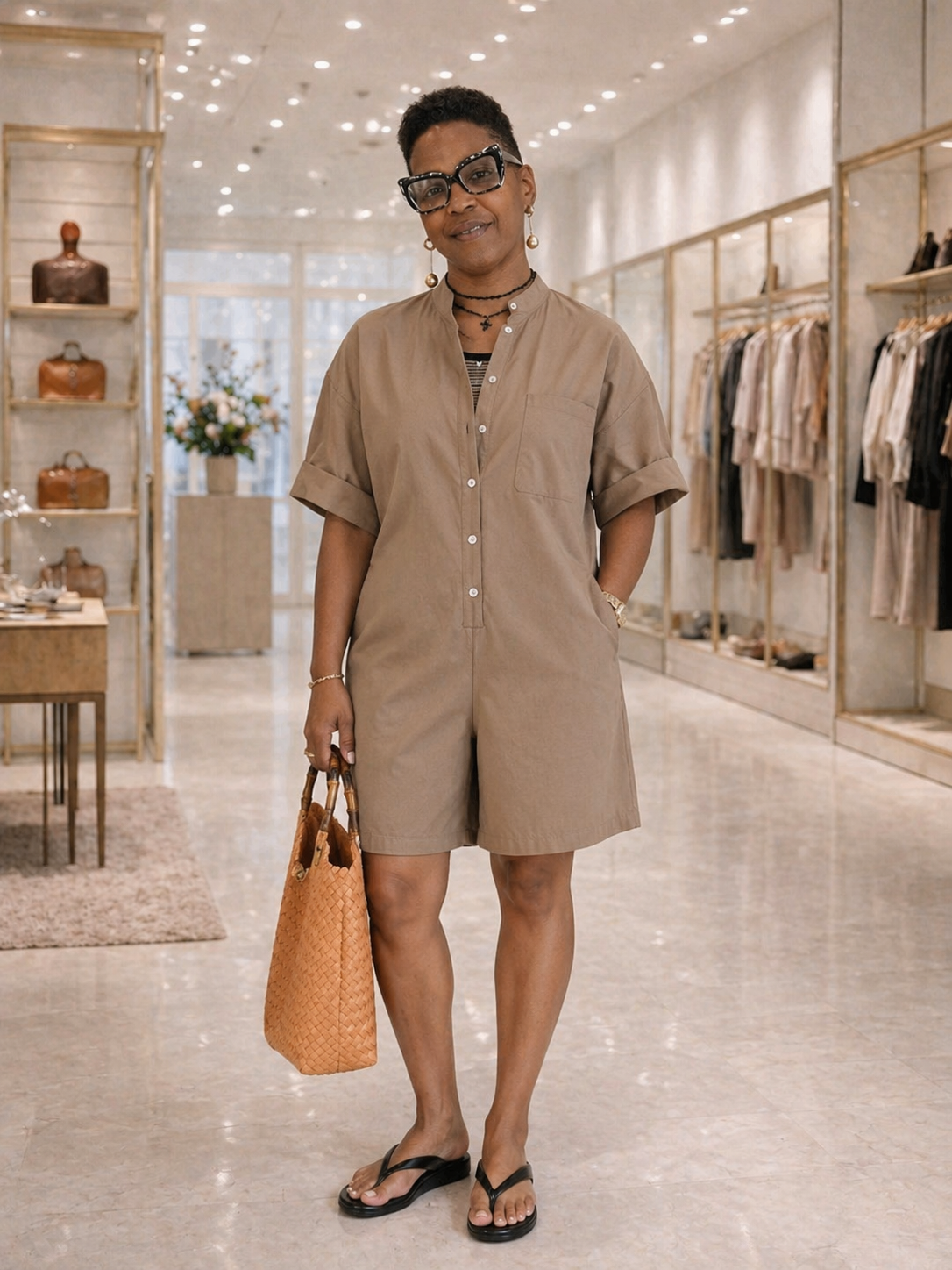 Leisure Short Jumpsuit