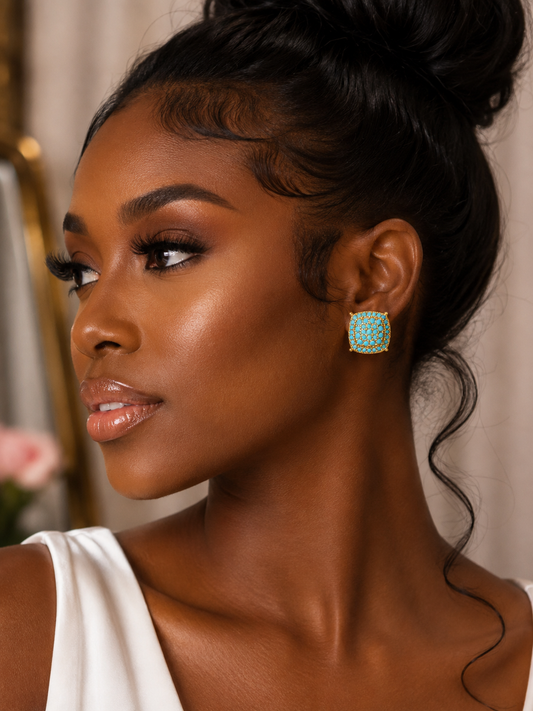 Turquoise Treasure Studs