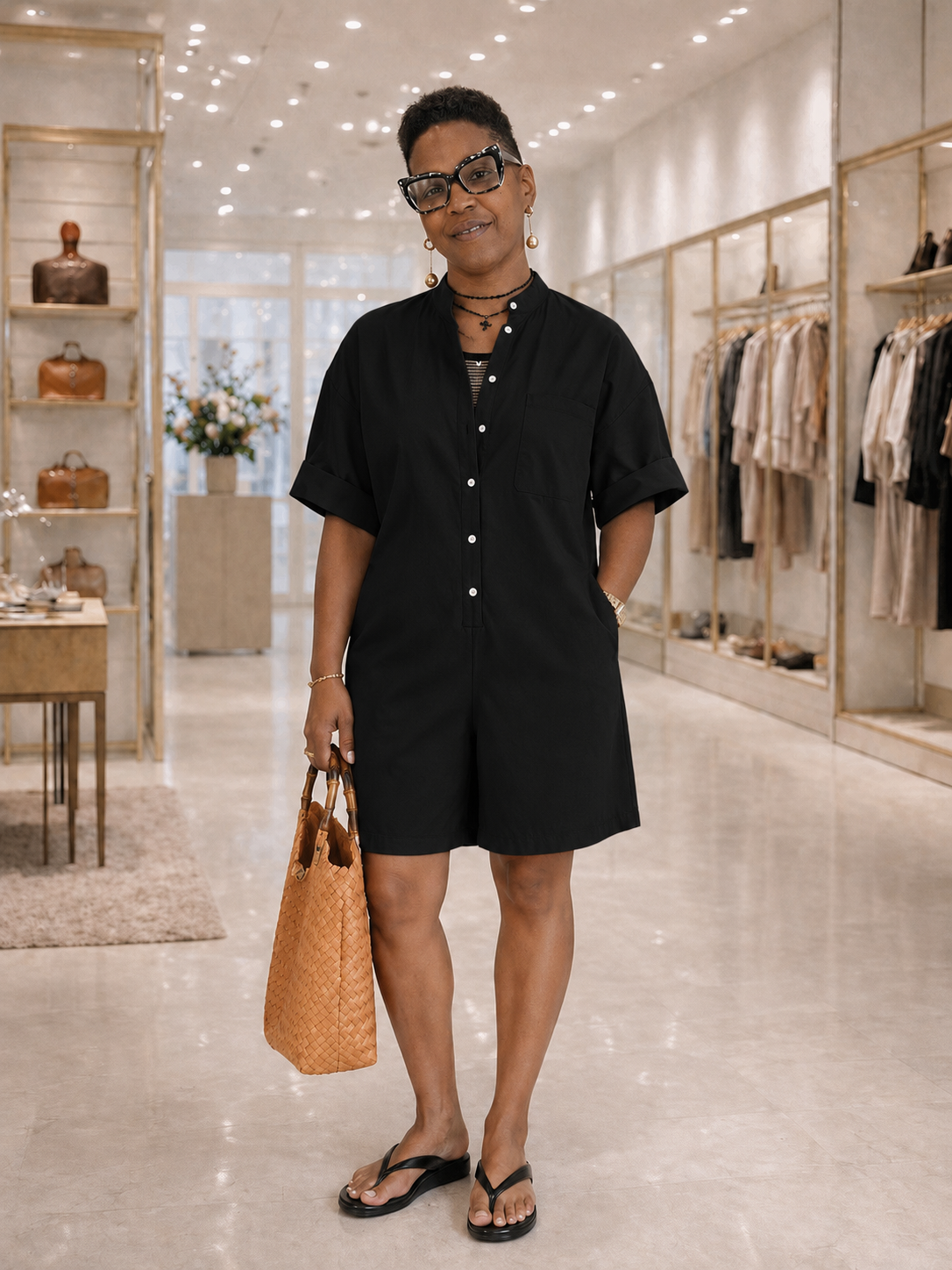 Leisure Short Jumpsuit