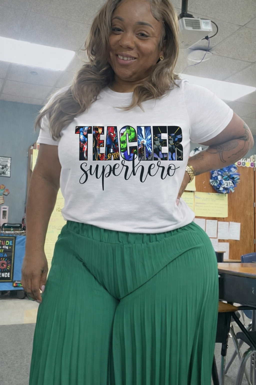 Teacher Superhero Tee