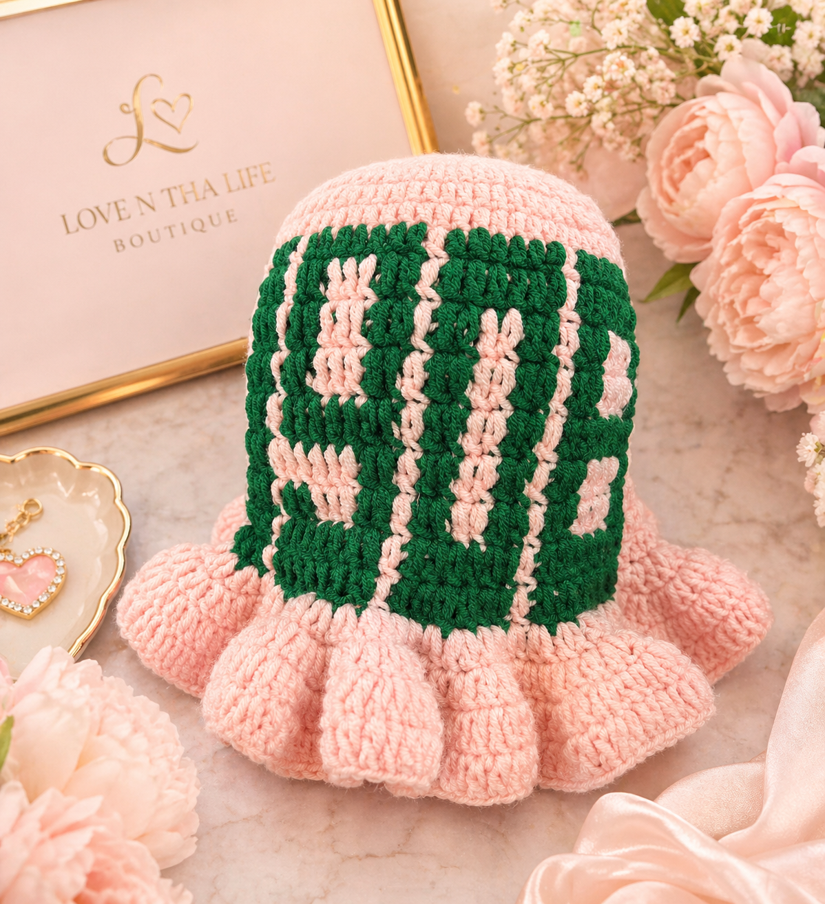 Pink & Green Ladies*