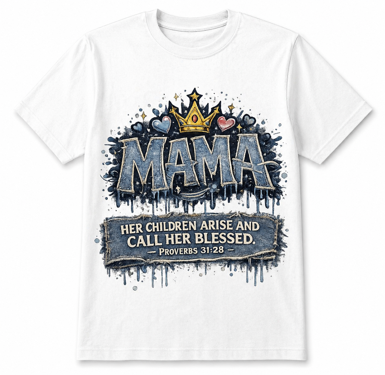 Mama Denim Tee*