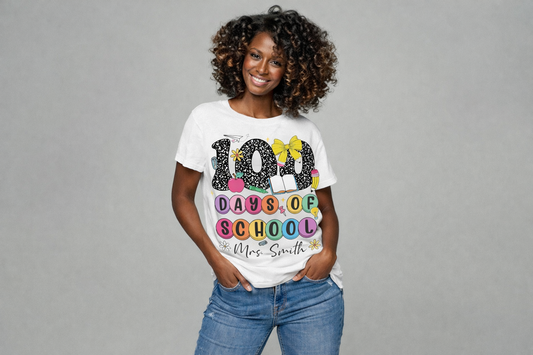 100 Days Custom Tee*