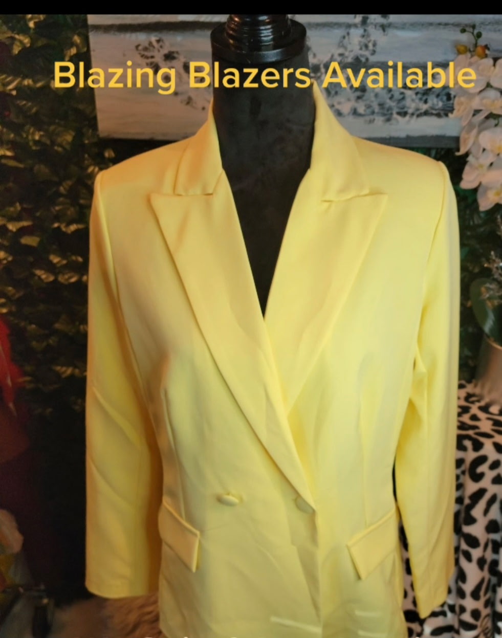 Yellow Blazer!