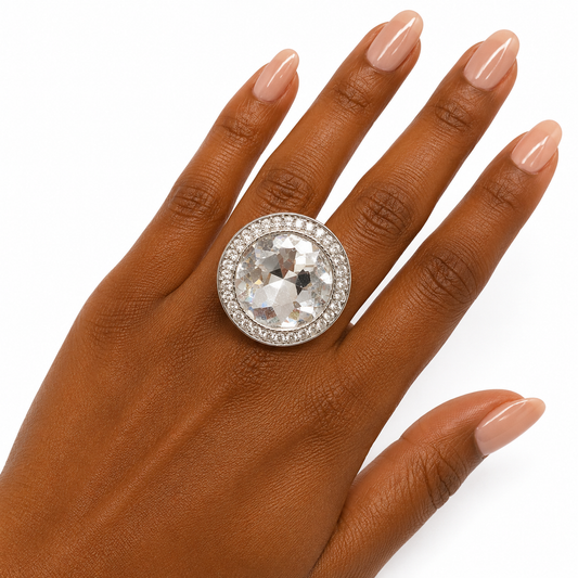 Starlight Halo Ring