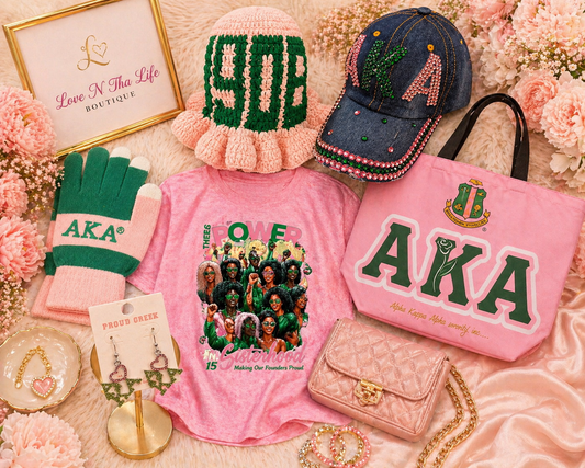 Pink & Green Ladies*