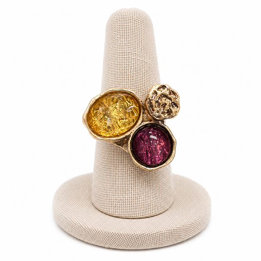 Purple Moon Ring