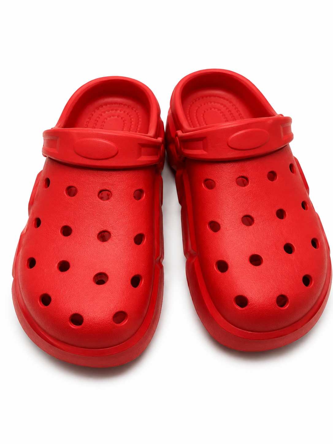 Red Crocs