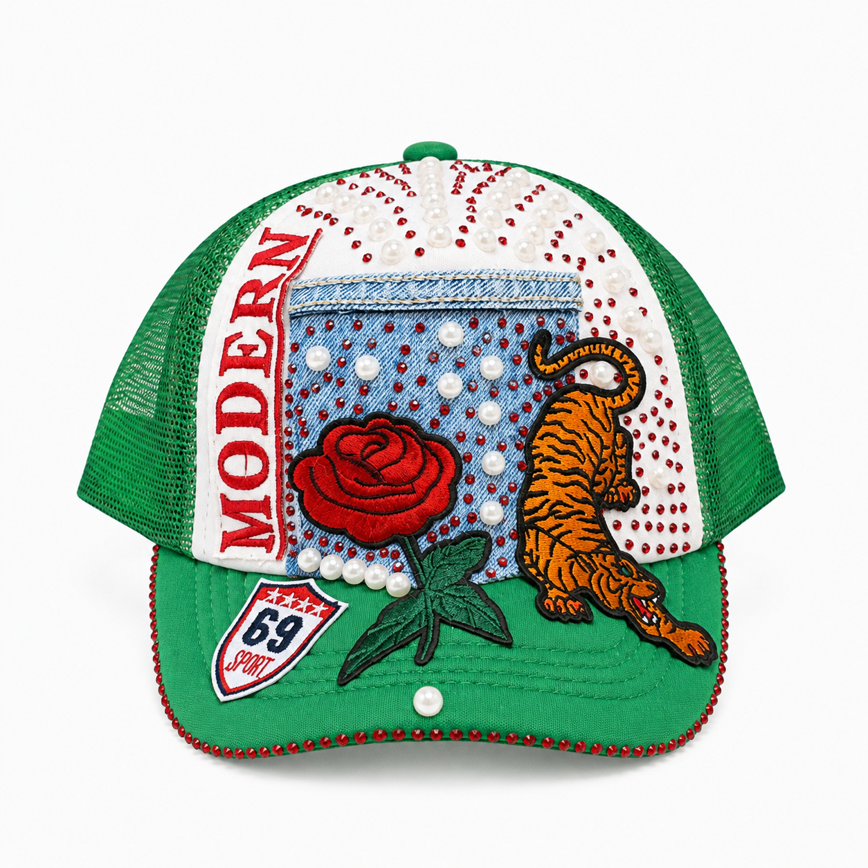 Rebel Rose Trucker Cap