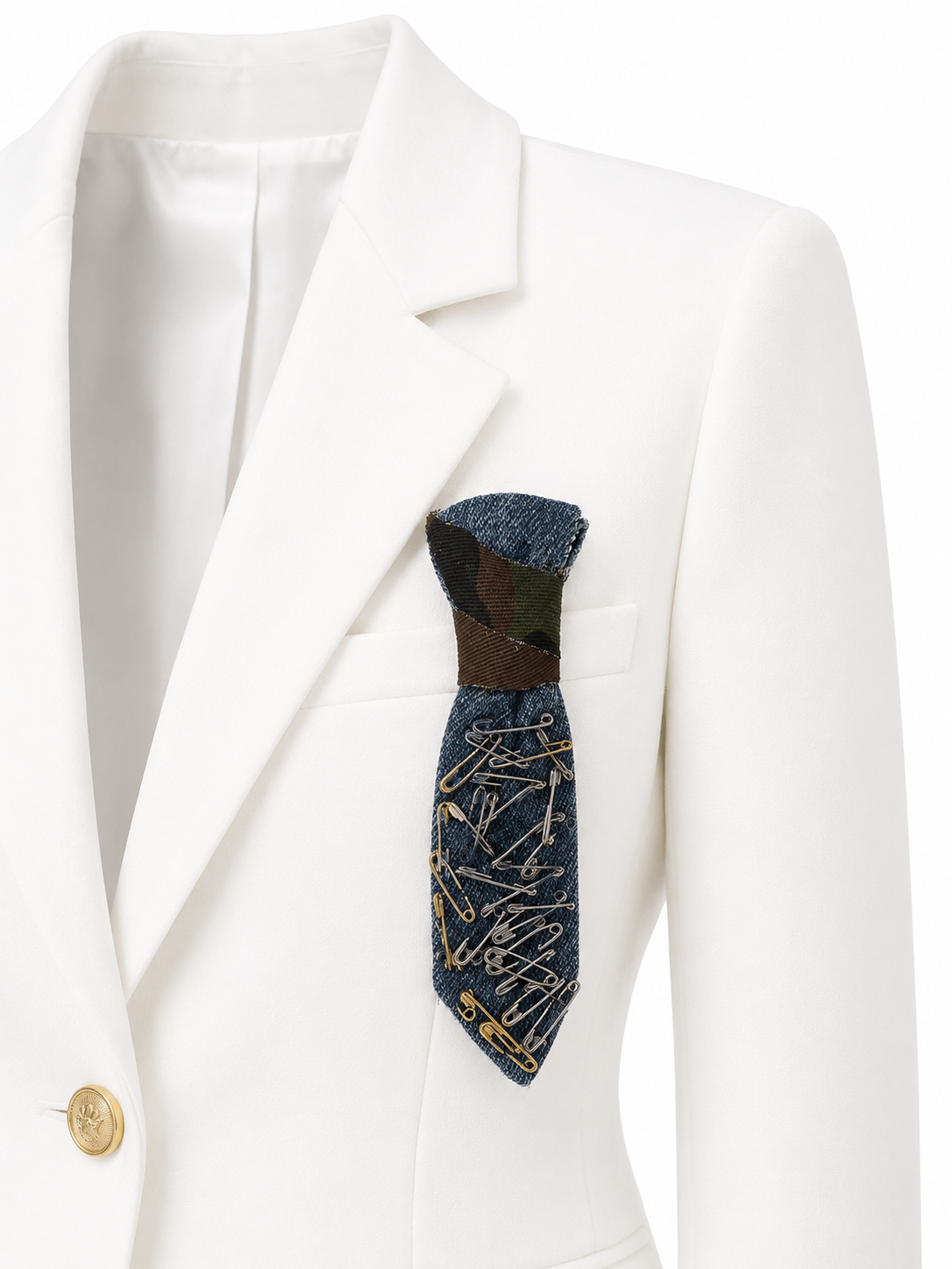 Mini Tie Brooches