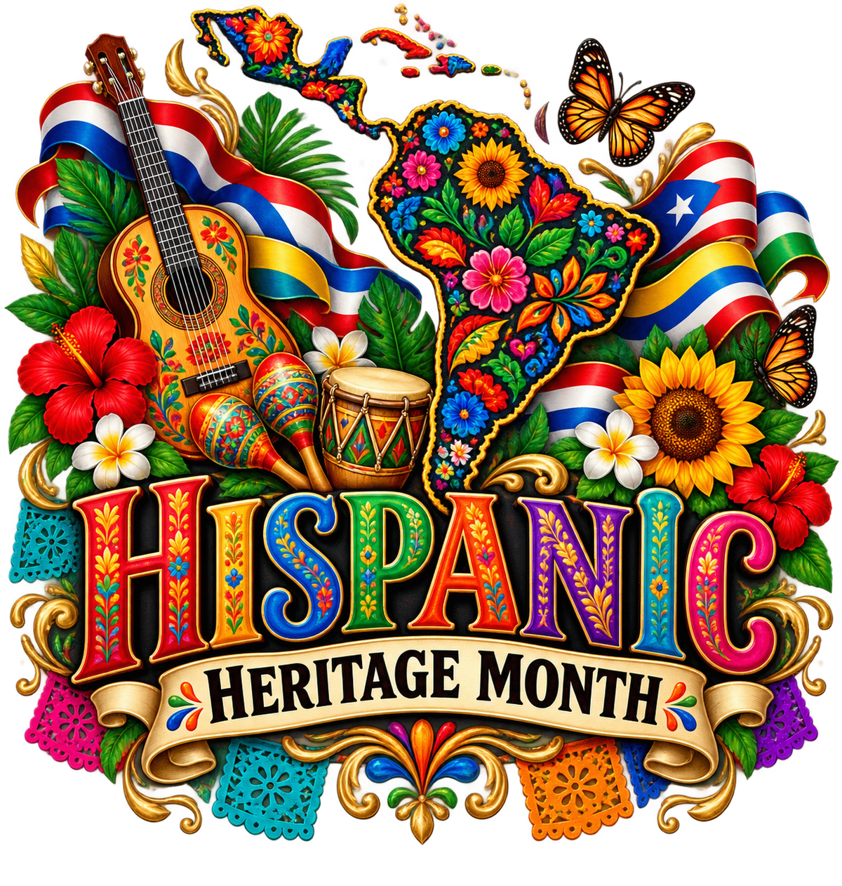 Hispanic Heritage Tees
