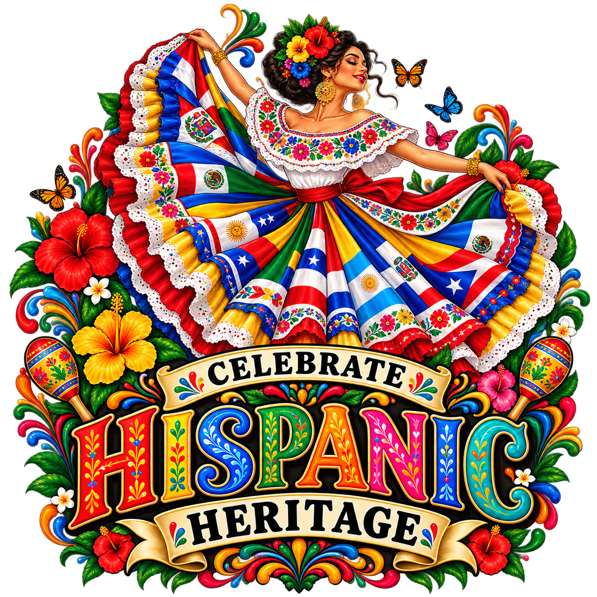 Hispanic Heritage Tees