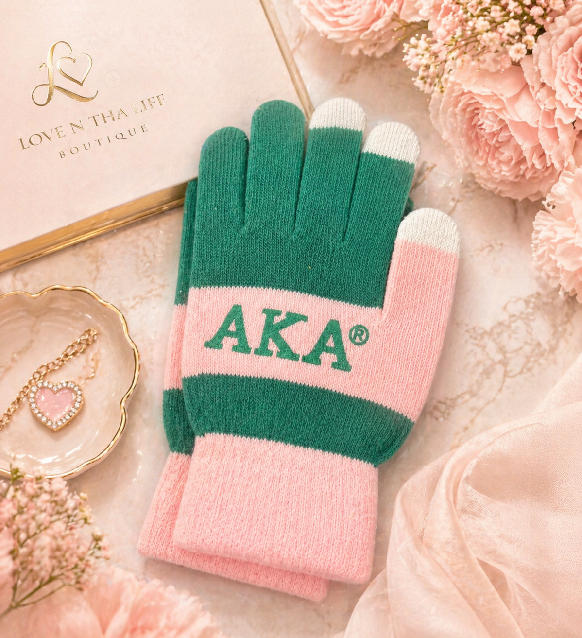 Pink & Green Ladies*