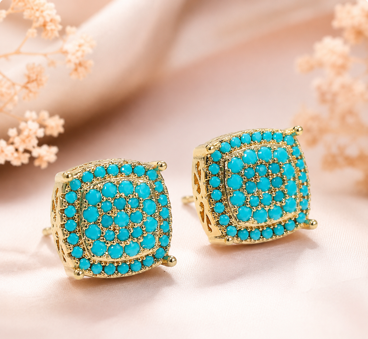 Turquoise Treasure Studs