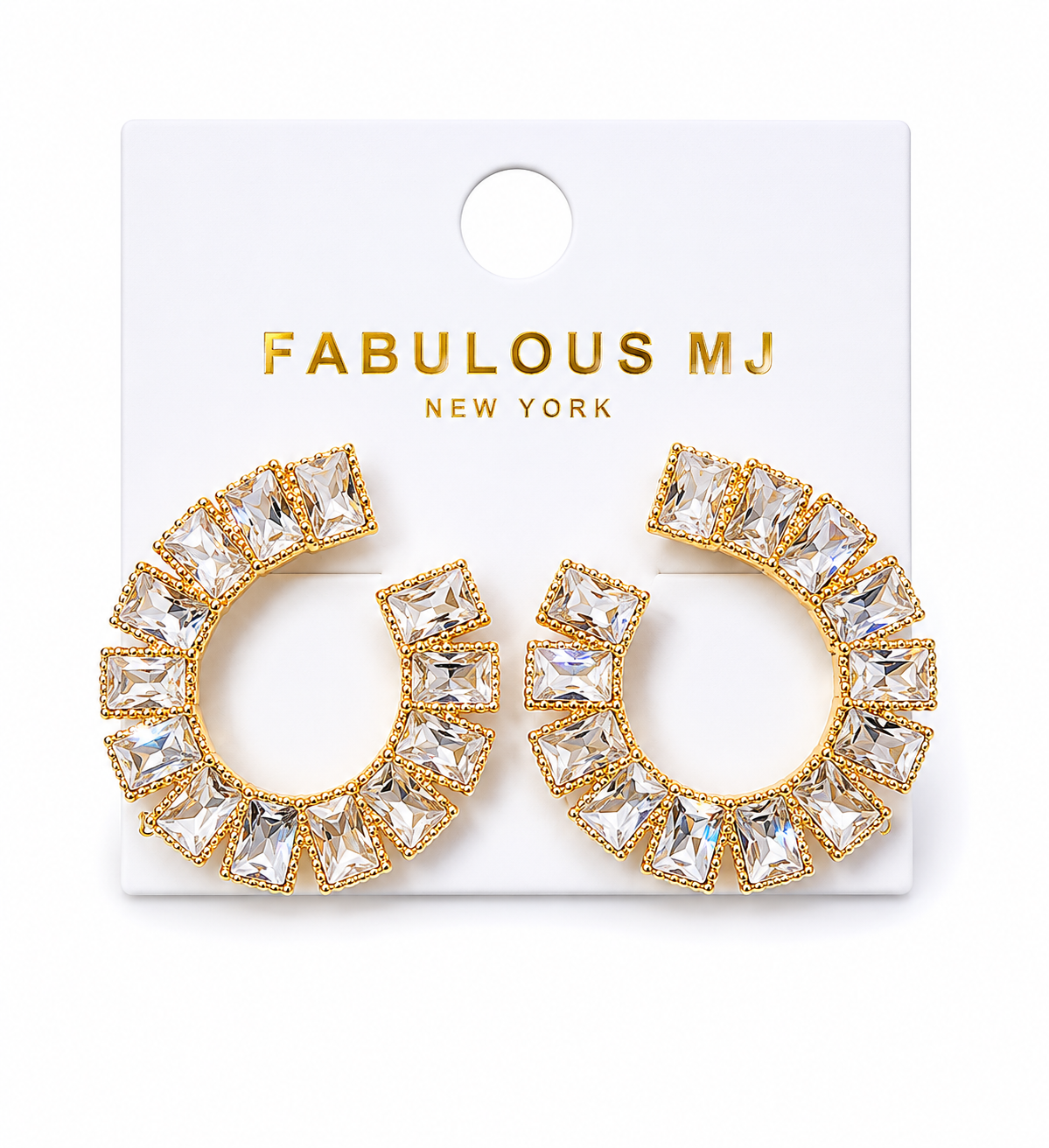 Royal radiance hoops