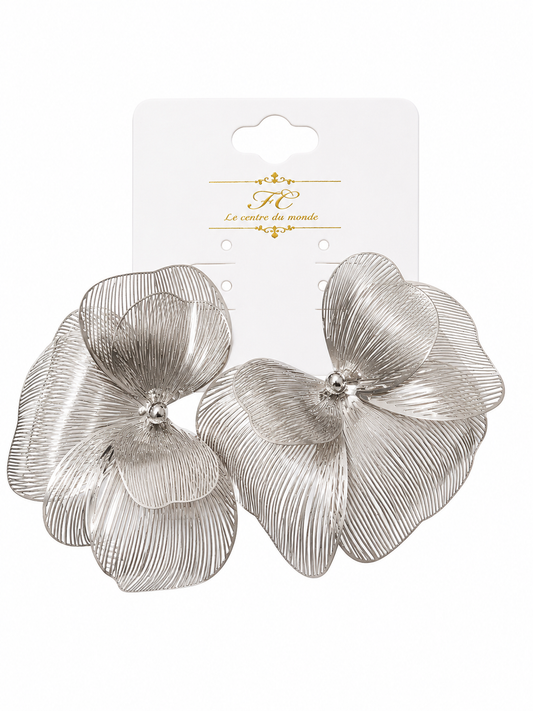 Petal earrings