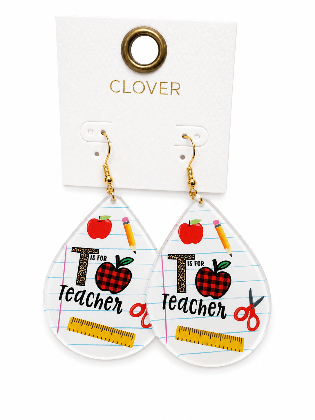 TEACHER EARRINGS!