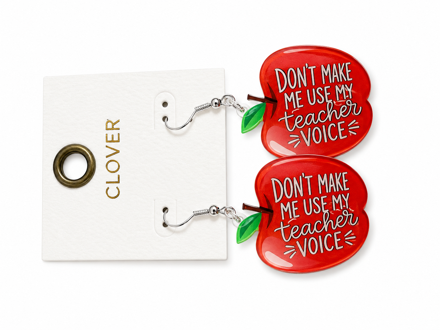 TEACHER EARRINGS!