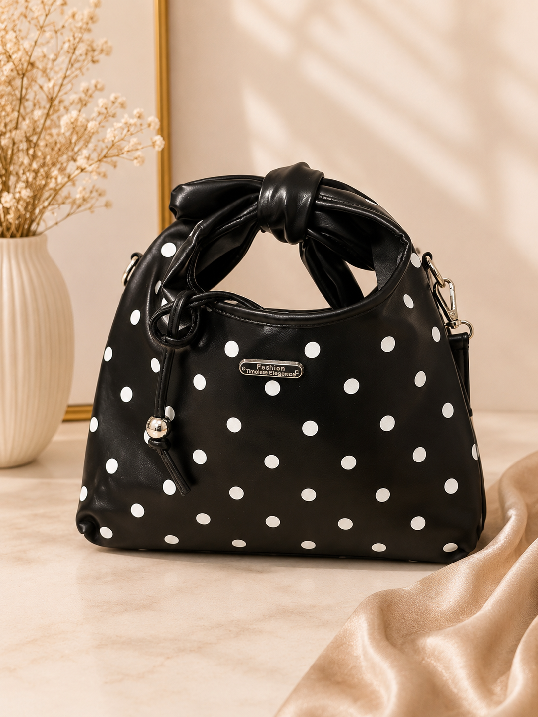 Polka dot crossbody
