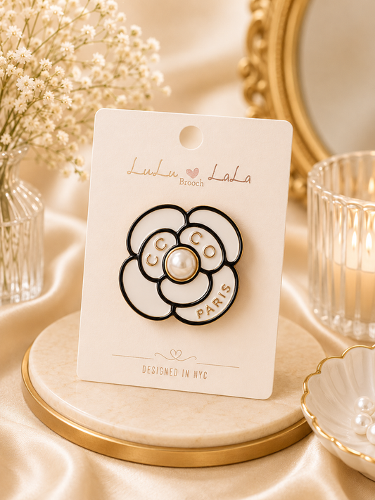 Flower brooch