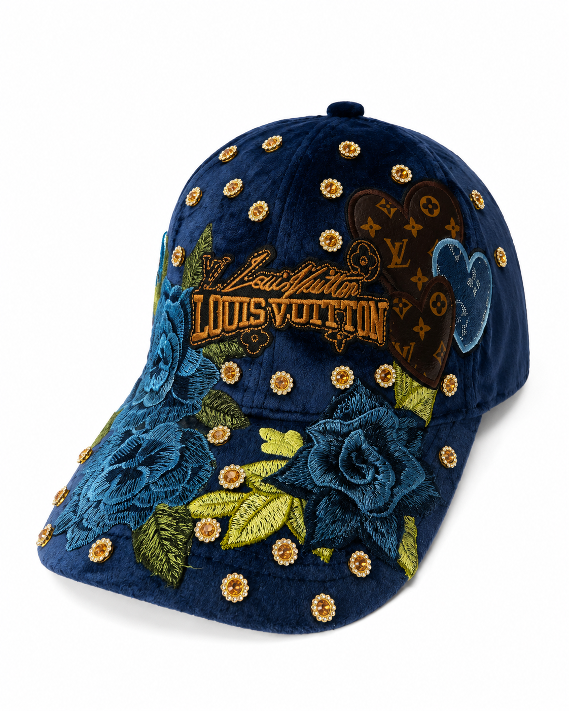 Navy Love Cap