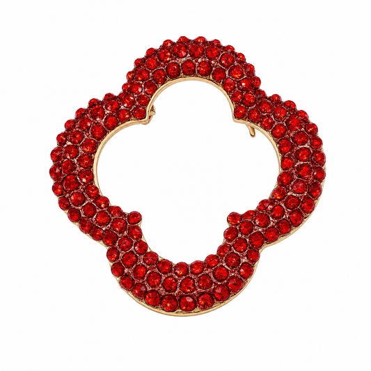 Red Brooch