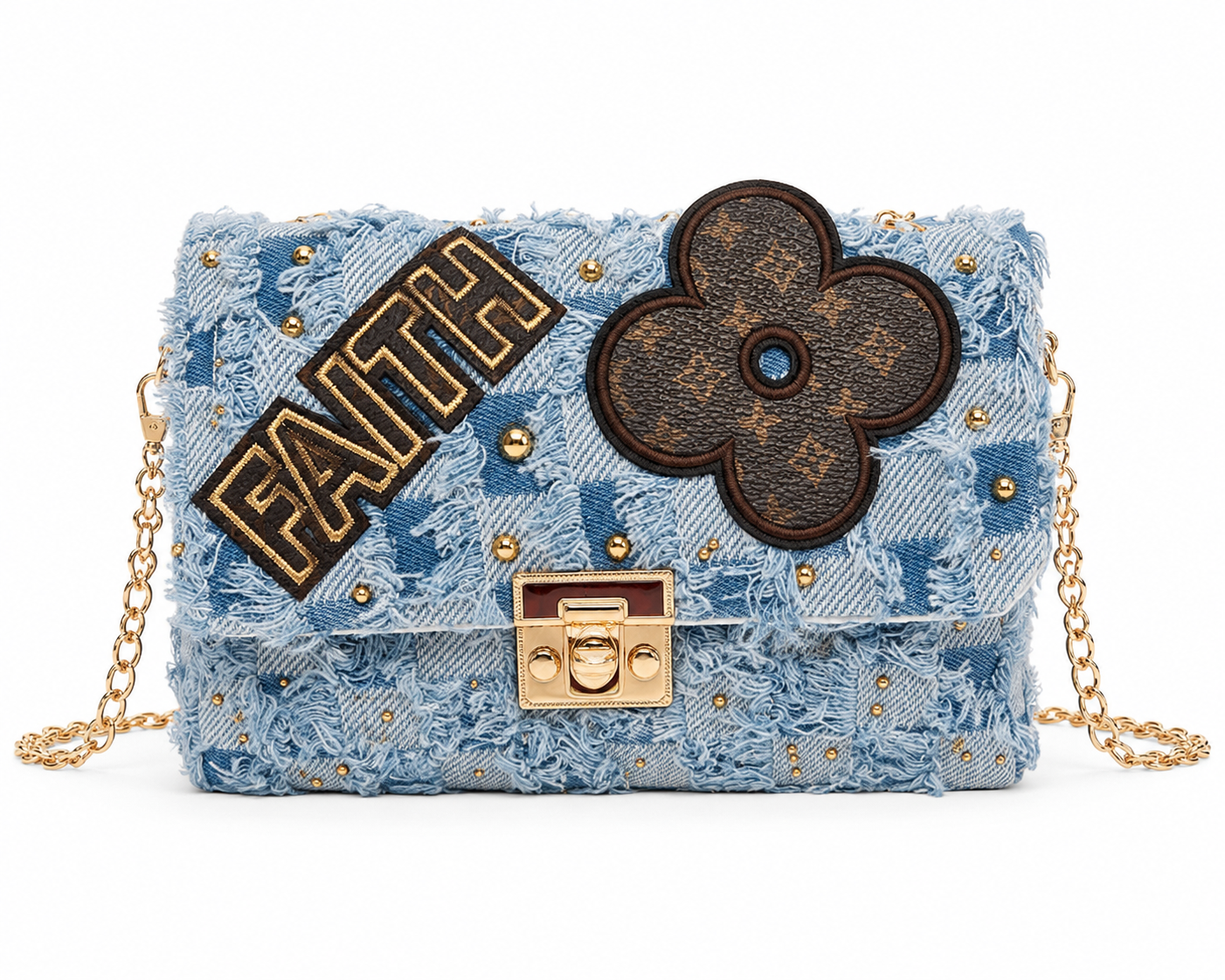 Denim cross body