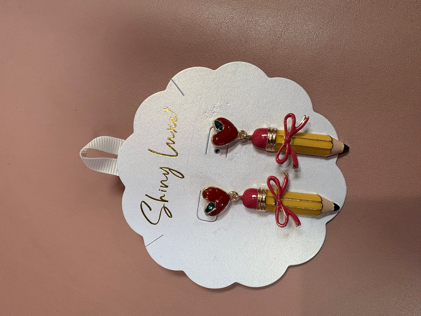 TEACHER EARRINGS!