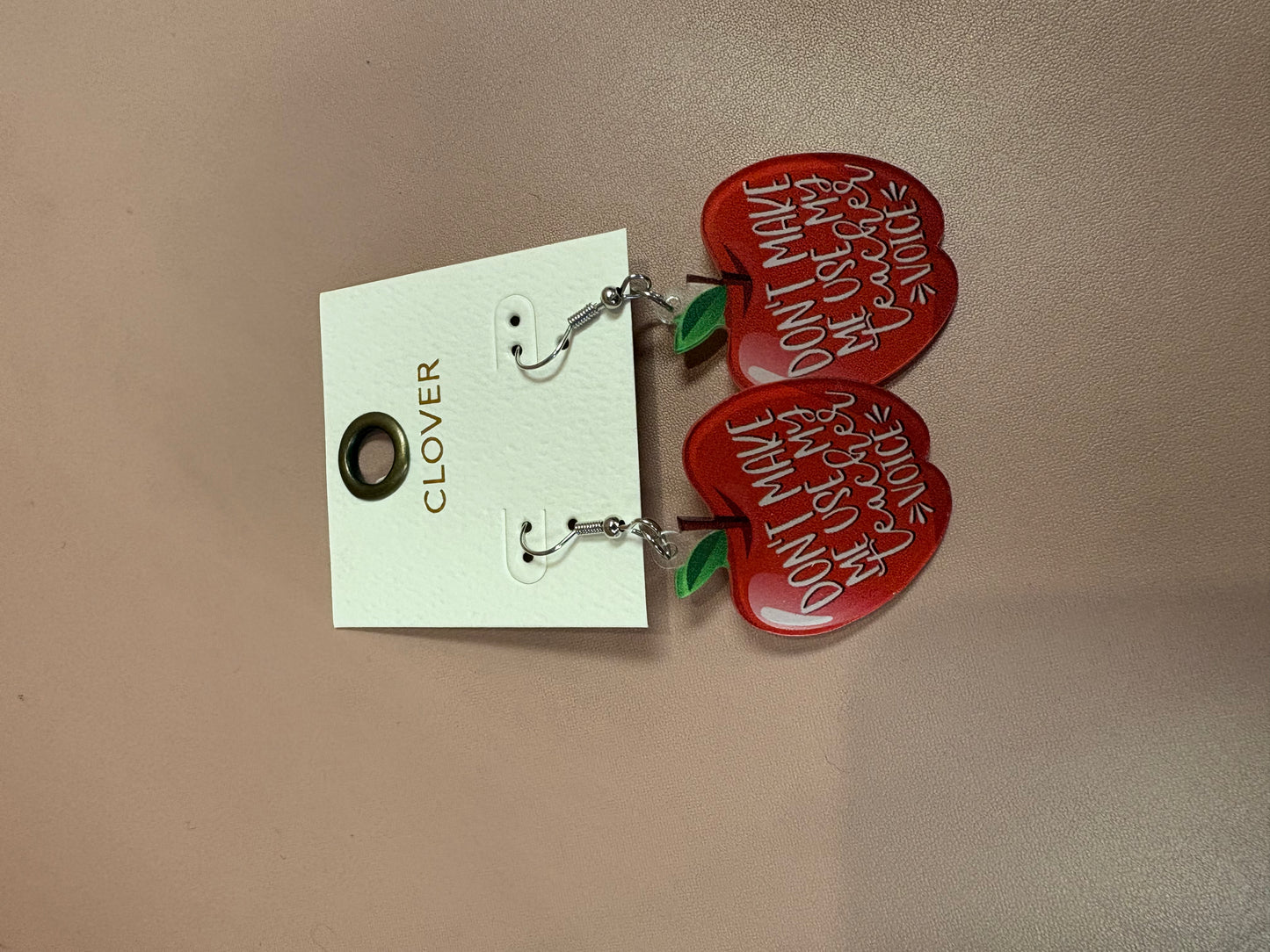 TEACHER EARRINGS!
