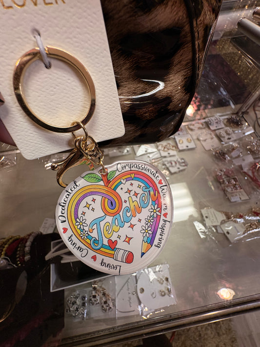 TEACHER KEYCHAINS!