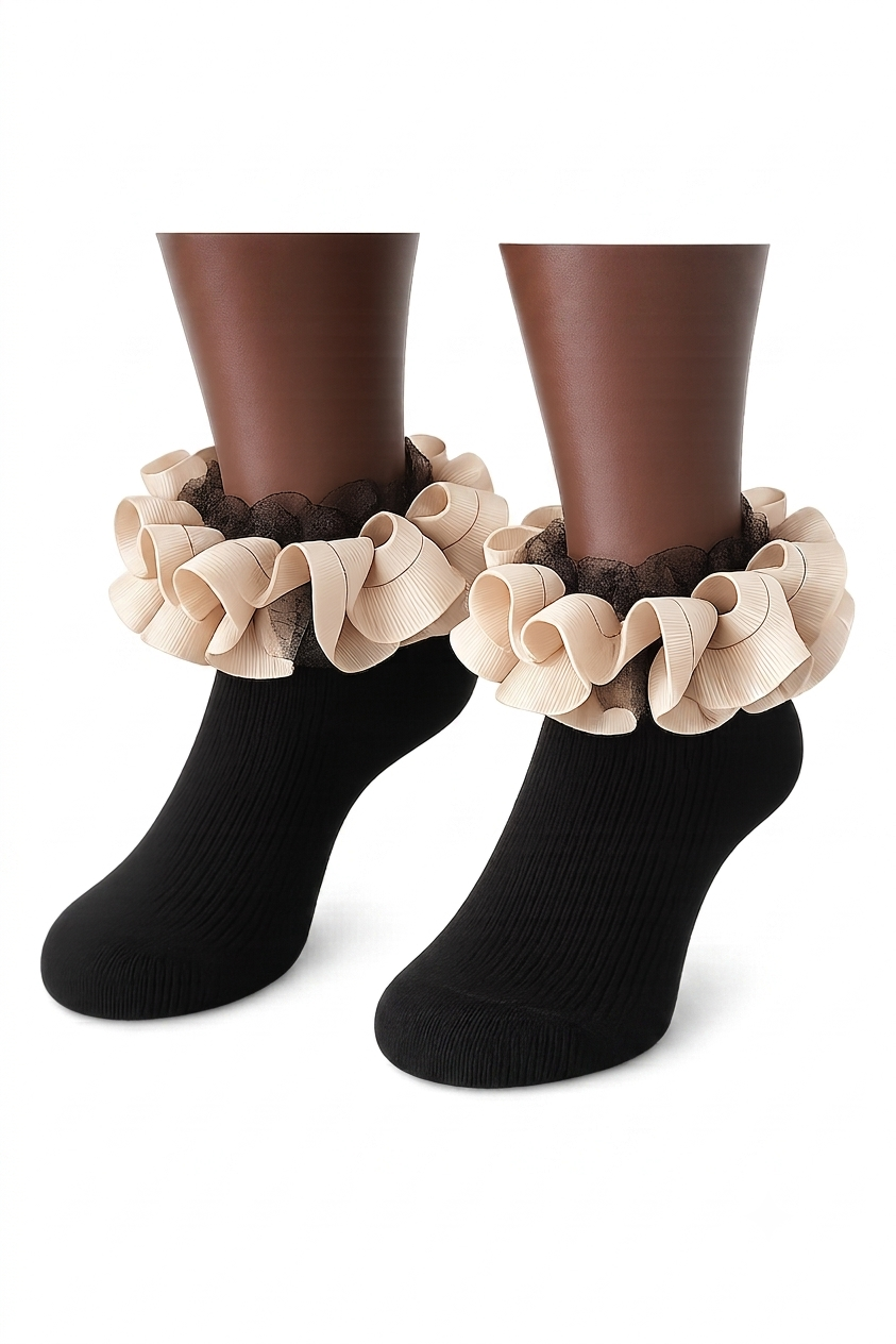 Ruffle Anklets